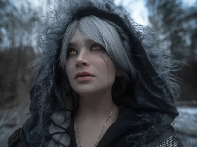 Косплей Цири из игры The Witcher 4 Софья Суворова PURR_KA