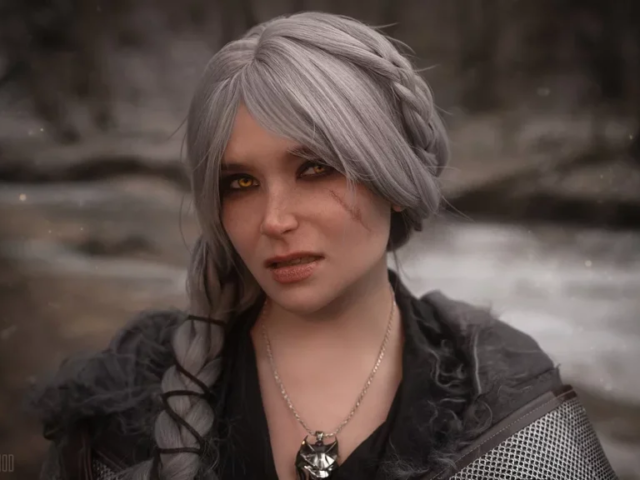 Косплей Цири из игры The Witcher 4 Софья Суворова PURR_KA